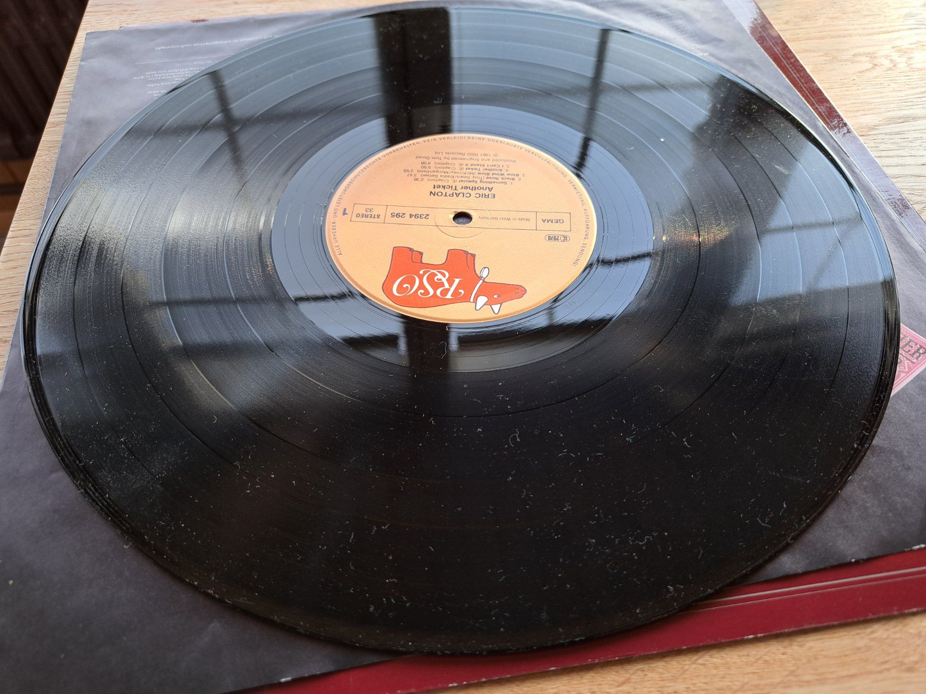 Dischi in vinile: Eric Clapton - Another Ticket – Usato da Meggen venduto da Ricardokoch 2