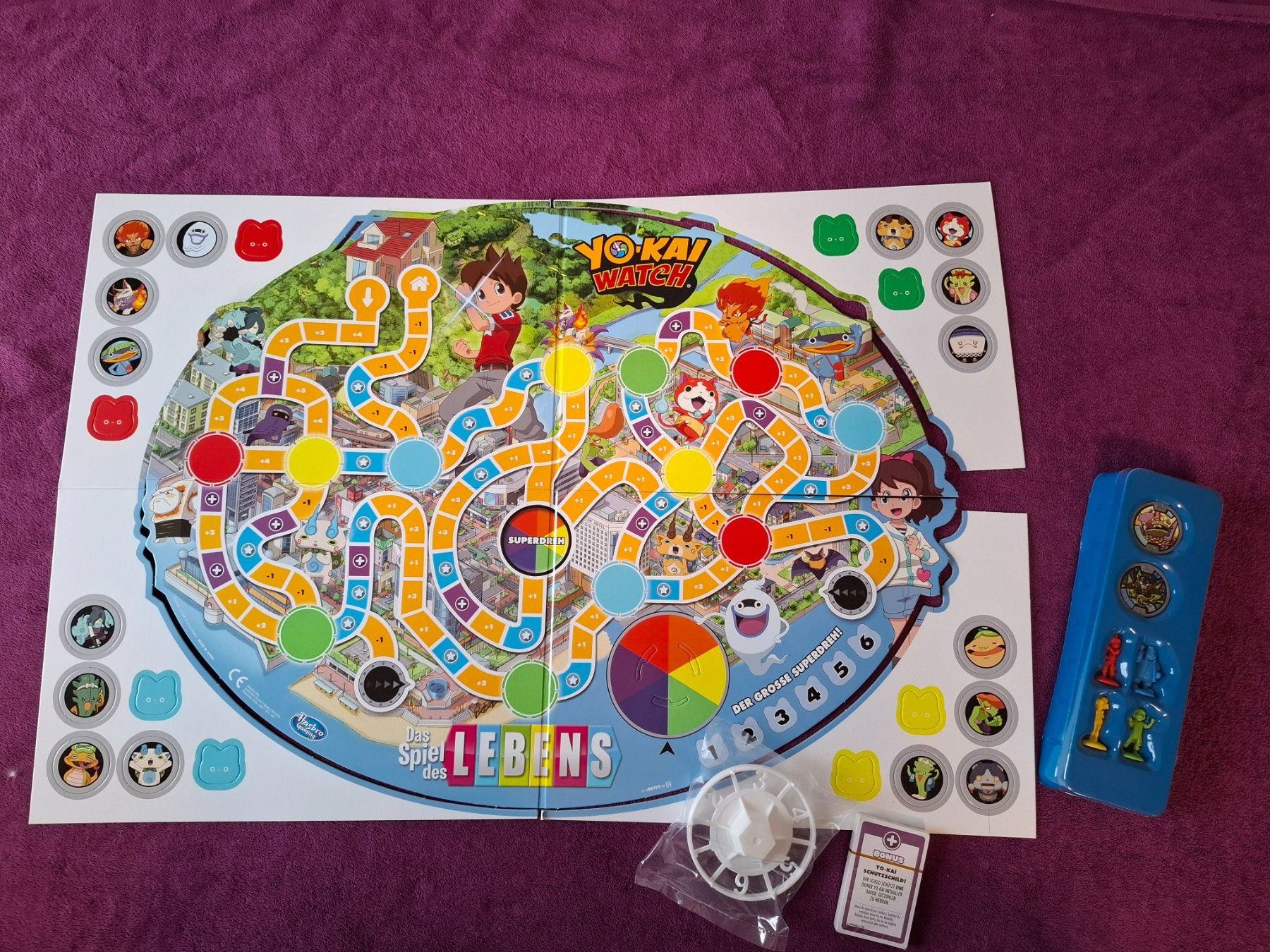 Hasbro Giochi: Das Spiel des Lebens - Version Yo-Kai Watch - Neu – Nuovo (secondo la descrizione) da Müllheim Dorf venduto da Seeeule01 3