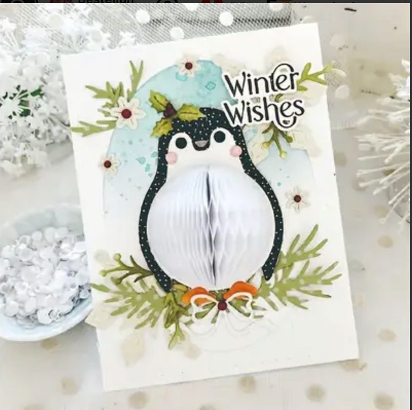 Sciablone: Pinguin - Stanzschablone – Nuovo e nell'imballaggio originale da Frenkendorf venduto da jazzplatten 2