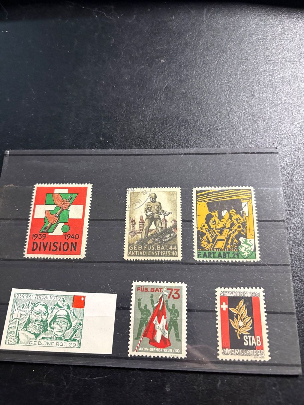 Alle Briefmarken: Soldatenmarken – Gebraucht aus Herzogenbuchsee von Hebu6