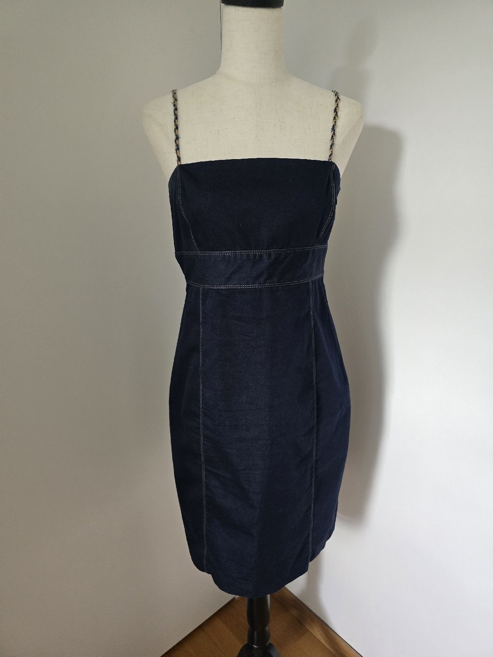 Zara Robes: Zara Basic Denim Minikleid Gr. L – Dunkelblau – D'occasion à Tecknau par Leni_SecondLove