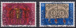 F16) 1982 Europa 670-671, ET Vollstempel