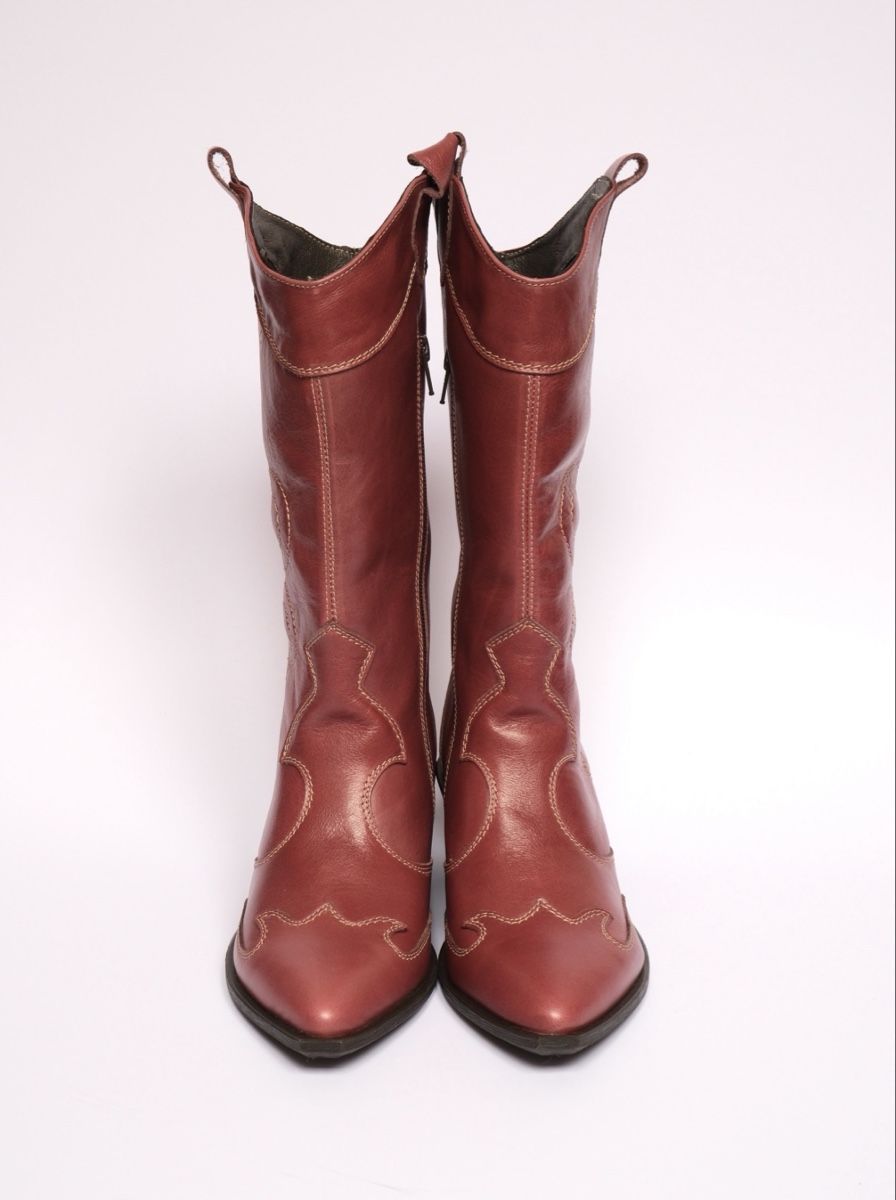 Scarpe da donna: leather cowboy boots – Nuovo e nell'imballaggio originale da Pfäffikon SZ venduto da str_s55r 3