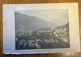 Bellinzona veduta da sud, 1911