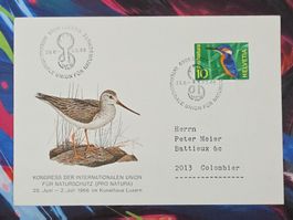CL28 Enveloppe + Timbre Suisse 1966