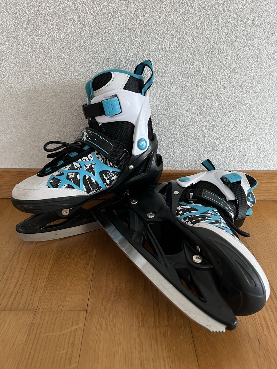 Pattini da ghiaccio: Schlittschuh Extend Gr 33-36 – Usato da Uster venduto da DK23_Zurich 2