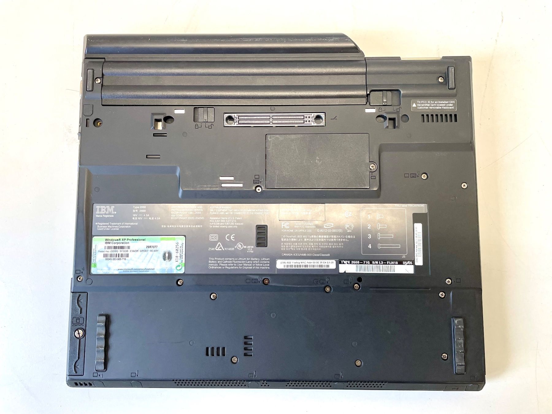 IBM Notebook: IBM Thinkpad T43 – Usato da Niederdorf venduto da LeptonAG 4
