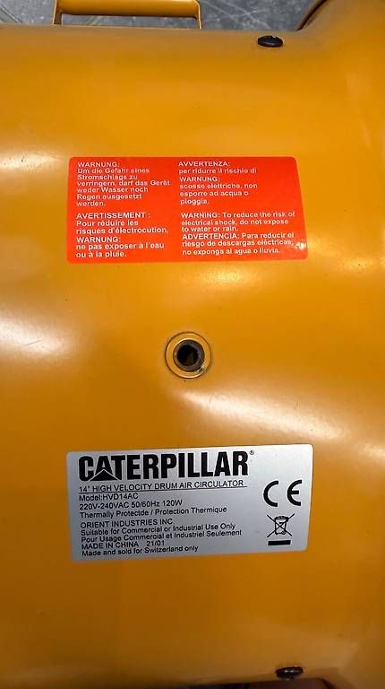 Caterpillar Ventilatoren: Ventilator Caterpillar (gebraucht) – Gebraucht aus Glarus von noserfabian 2