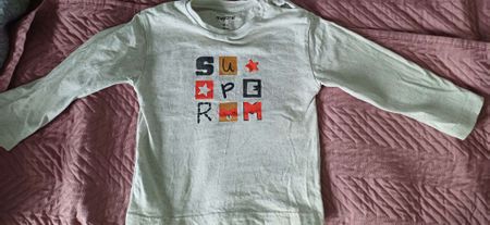 Langarmshirt Mayoral grau Grösse 86