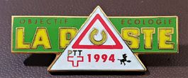 P905 - Pin Post PTT 1994 La Poste Objectif Ecologie Hexe