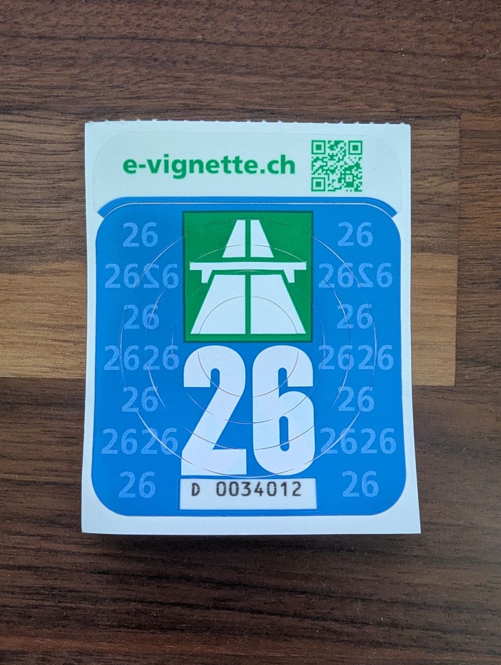 Vignette autostradali: Vignette Autobahn CH 2026 – Nuovo e nell'imballaggio originale da Saland venduto da ako_w9ms