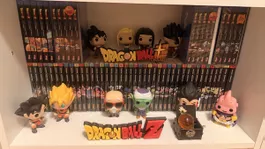 Dragon Ball Mangas Komplett Sammlung mit Figuren