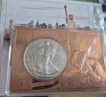 Silber Münzbarren Bald Eagle/ Walking Liberty 4 OZ / ab 1.-