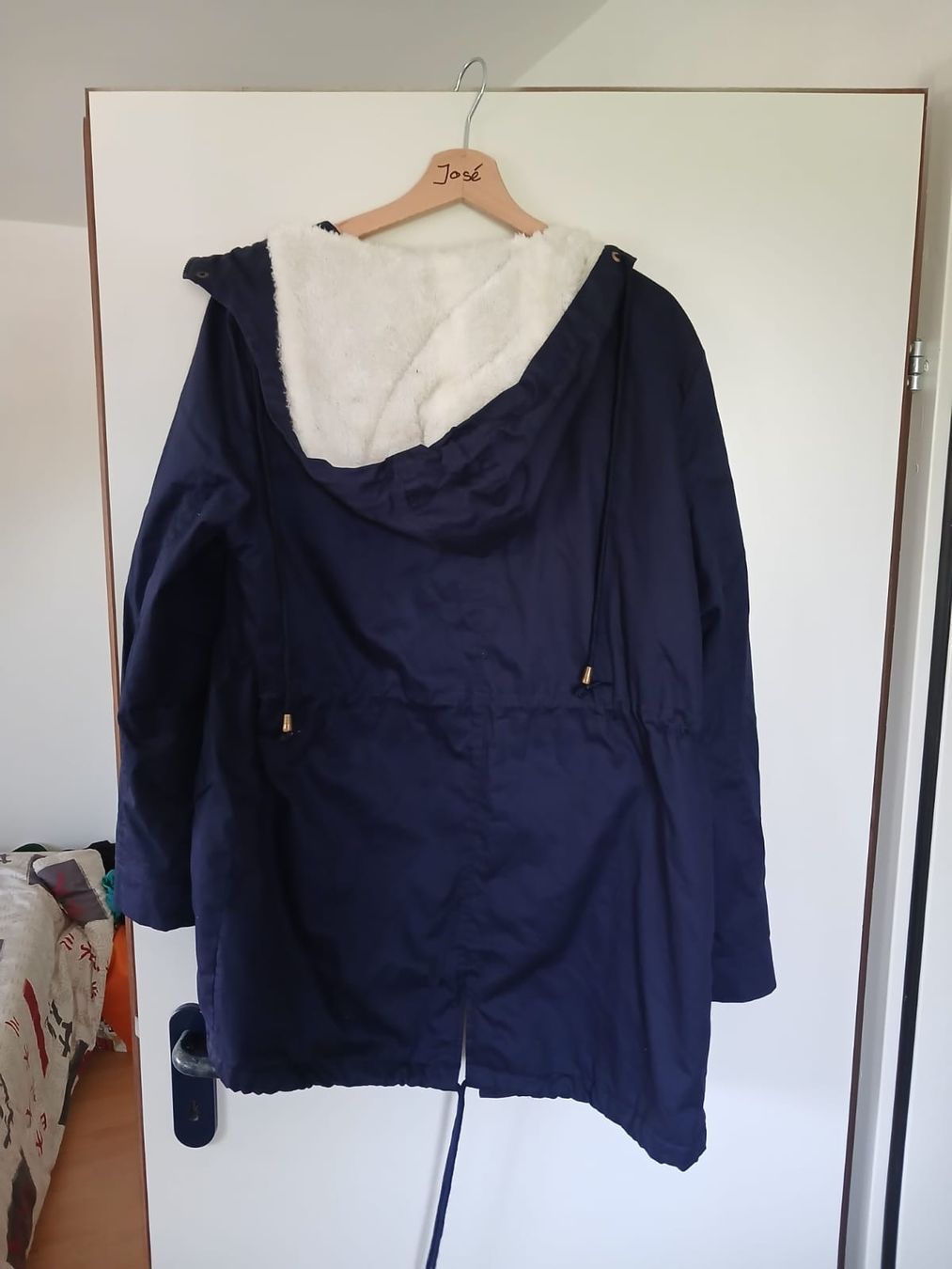 Vestes: Damen Parka dunkelblau Grösse L mit Teddyfutter – Neuf (Voir description) à Oberuzwil par ele_sg5h 1