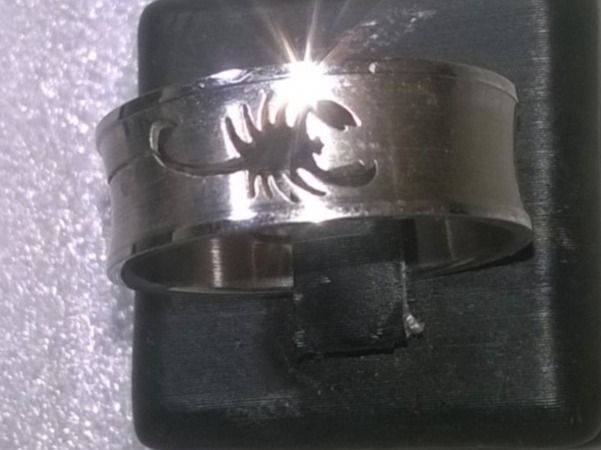 Ringe: RING EDELSTHAL MIT SCORPION,,,SILBER FARBE – Neu (gemäss Beschreibung) aus Basel von bijoutrie_4
