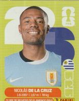 FIFA WORLD CUP 2026 Panini Sticker URU 15 NICOLAS DE LA CRUZ