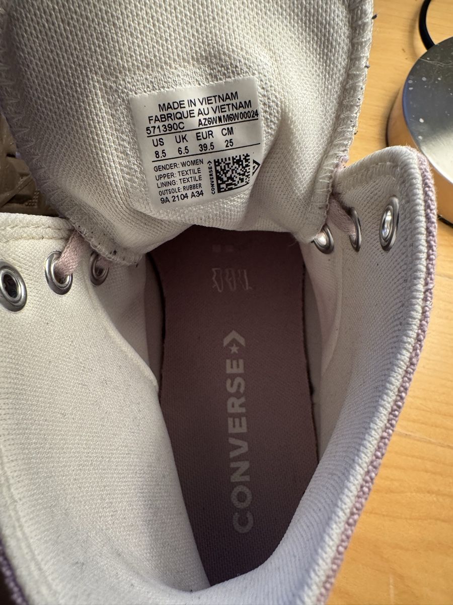 Converse Scarpe da donna: Converse All Star Chuck Taylor 39,5 – Usato da Aarau venduto da Guetzli77 8