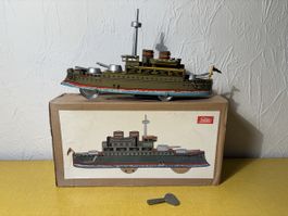  Blechspielzeug Schlachtschiff 