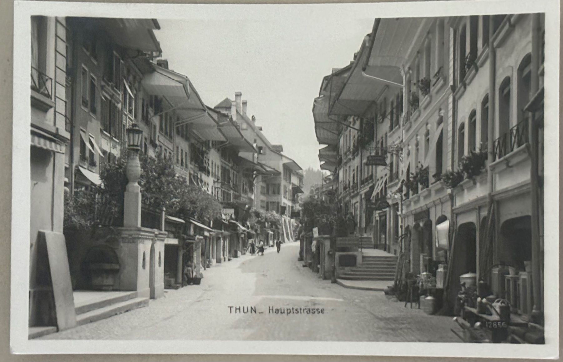 Cartoline postali: Thun, Hauptstrasse, 1927 – Usato da Frauenfeld venduto da Merk52