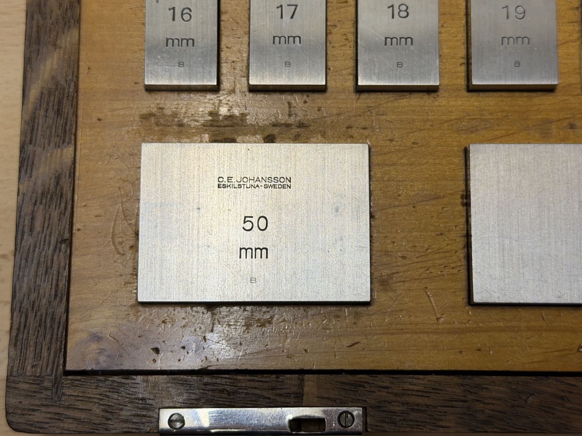 Messen: Jeu de cales étalons acier – Gebraucht aus Bassecourt von DiM7775 9
