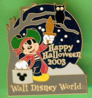 DISNEY  WDW  MICKEY  Halloween 2003