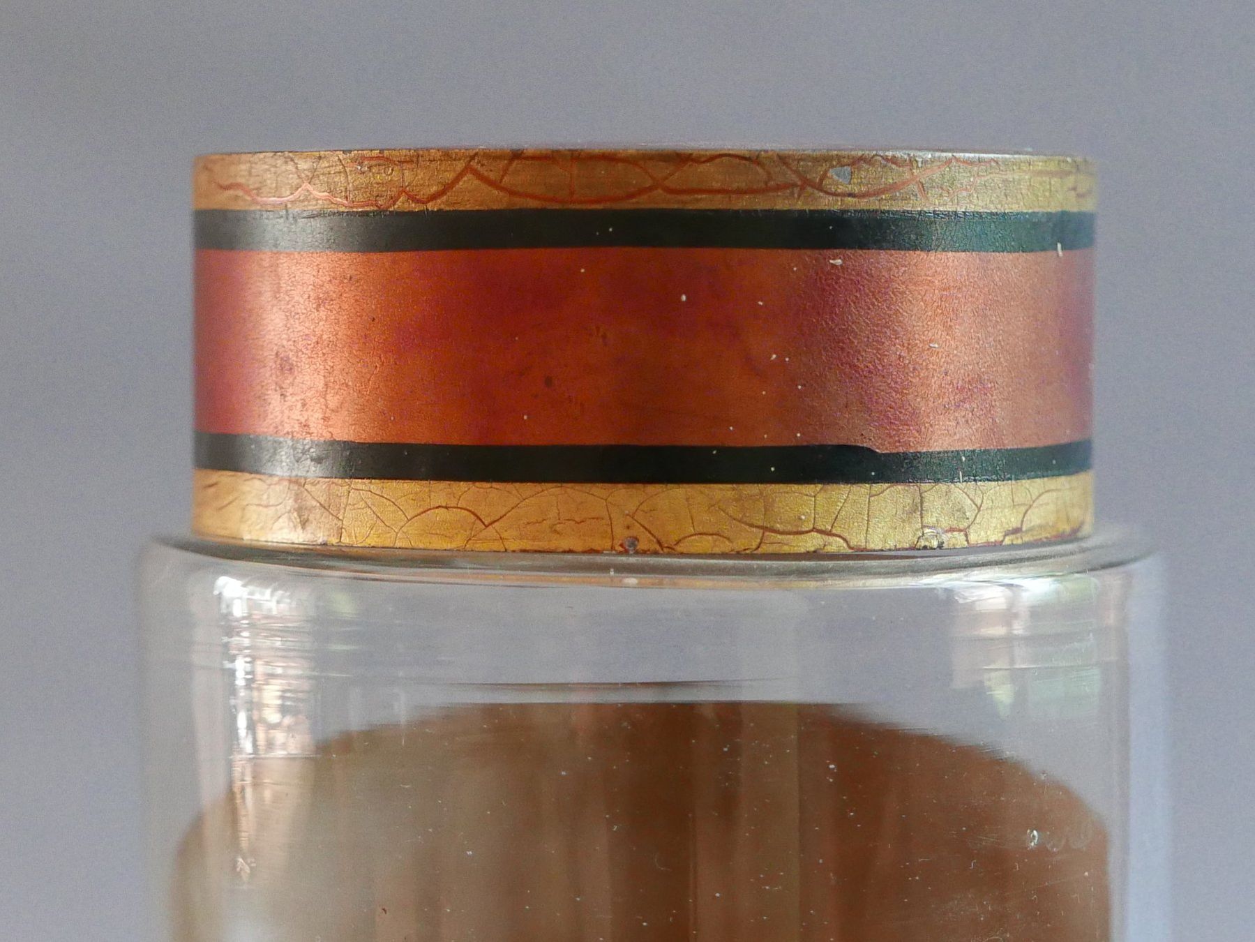 Gläser: ANTIKE APOTHEKER-DOSEN GLAS 19. JH. – Gebraucht aus Balgach von Zwischenraum 8