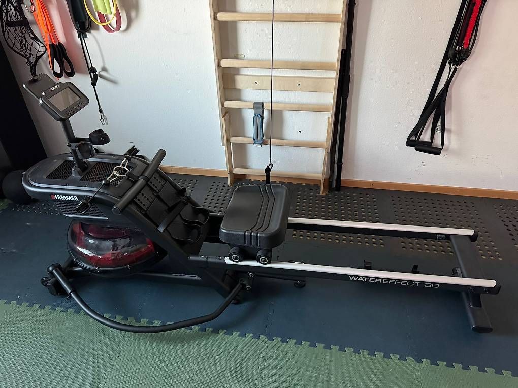 Hometrainer: Hammer WaterEffect3D Rudergerät – Usato da Volketswil venduto da Aurussaurus 1