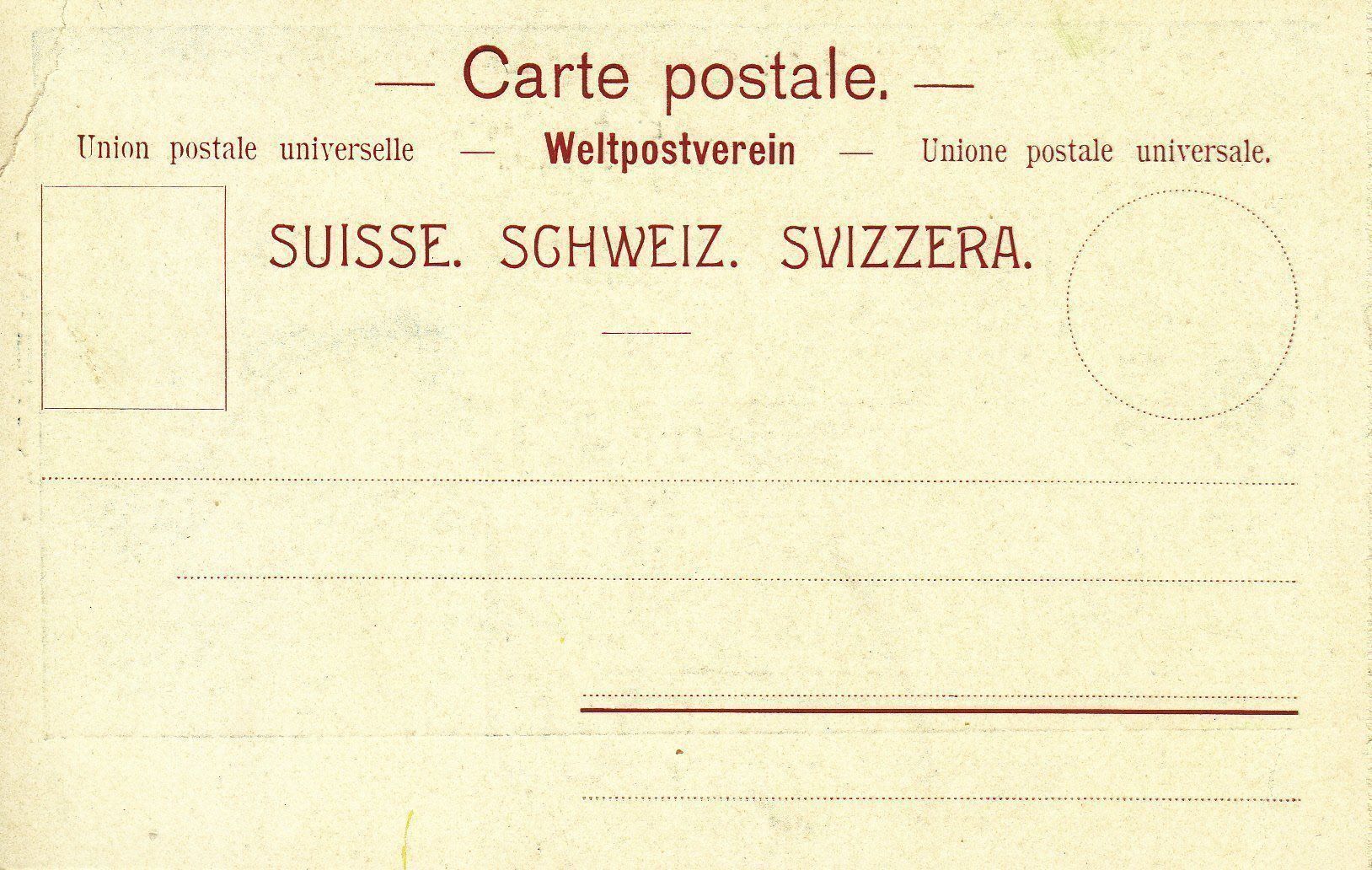 Cartoline postali: Solothurn, ca. 1920 – Usato da Bürglen TG venduto da StampGraf 1