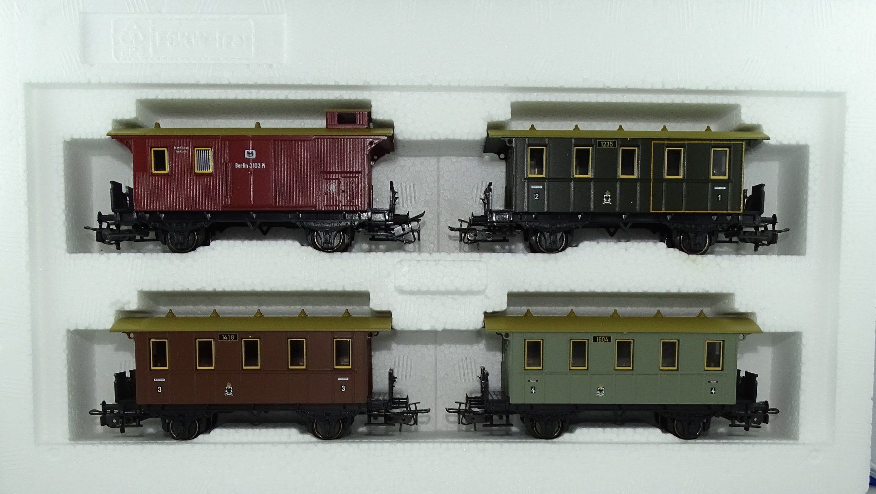 Märklin Modellini di ferrovie: Märklin HO - Wagen Set 4035 – Nuovo (secondo la descrizione) da Melchnau venduto da Lhofer 1