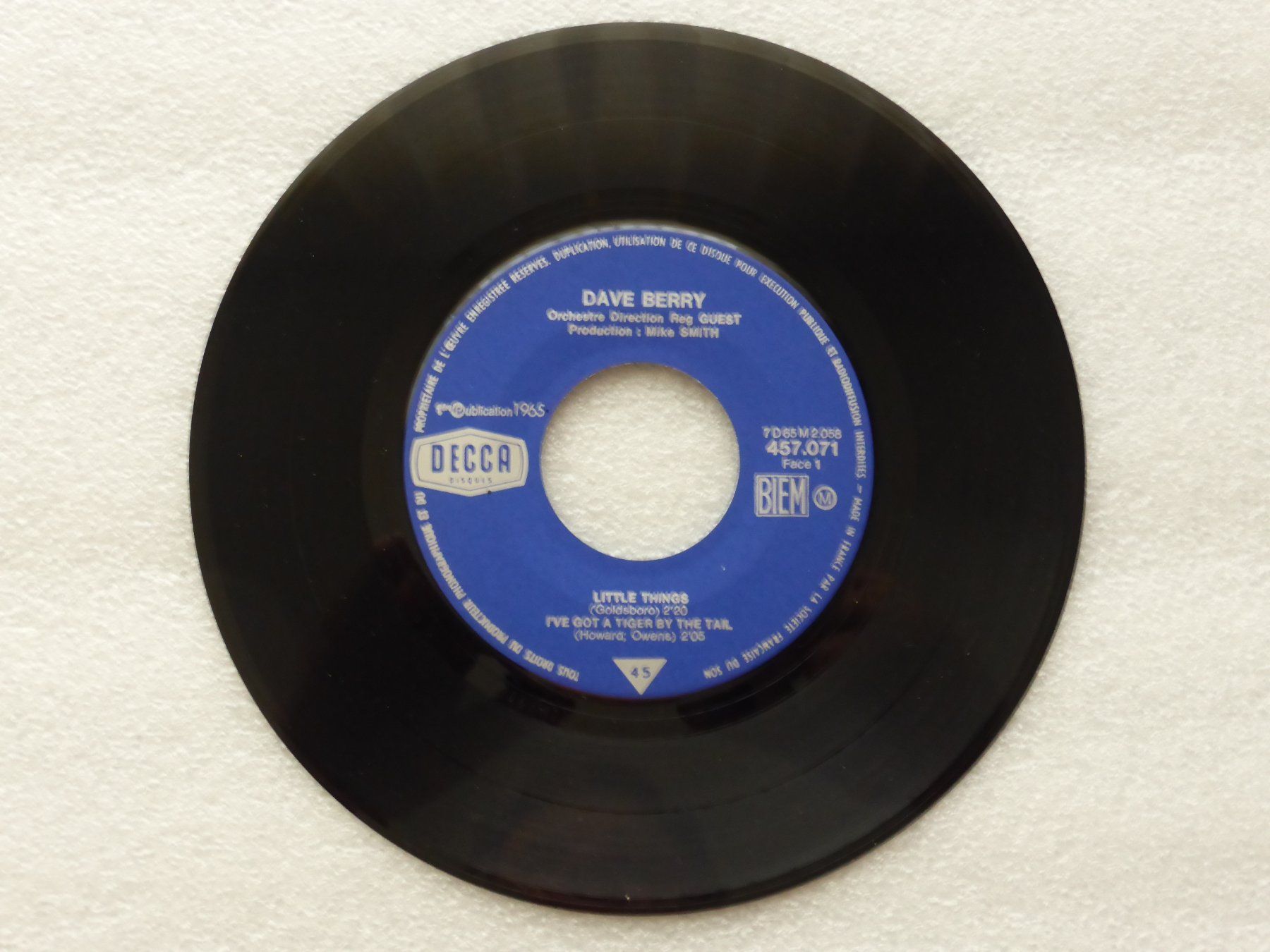 Dischi in vinile: Vinyl Single   EP  DAVE BERRY – Usato da Küssnacht am Rigi venduto da Mondkinder 1