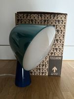 Foscarini Binic Tavolo zweifarbig Petrolblau SELTEN!