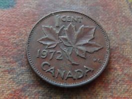 CANADA 1 Cent 1972