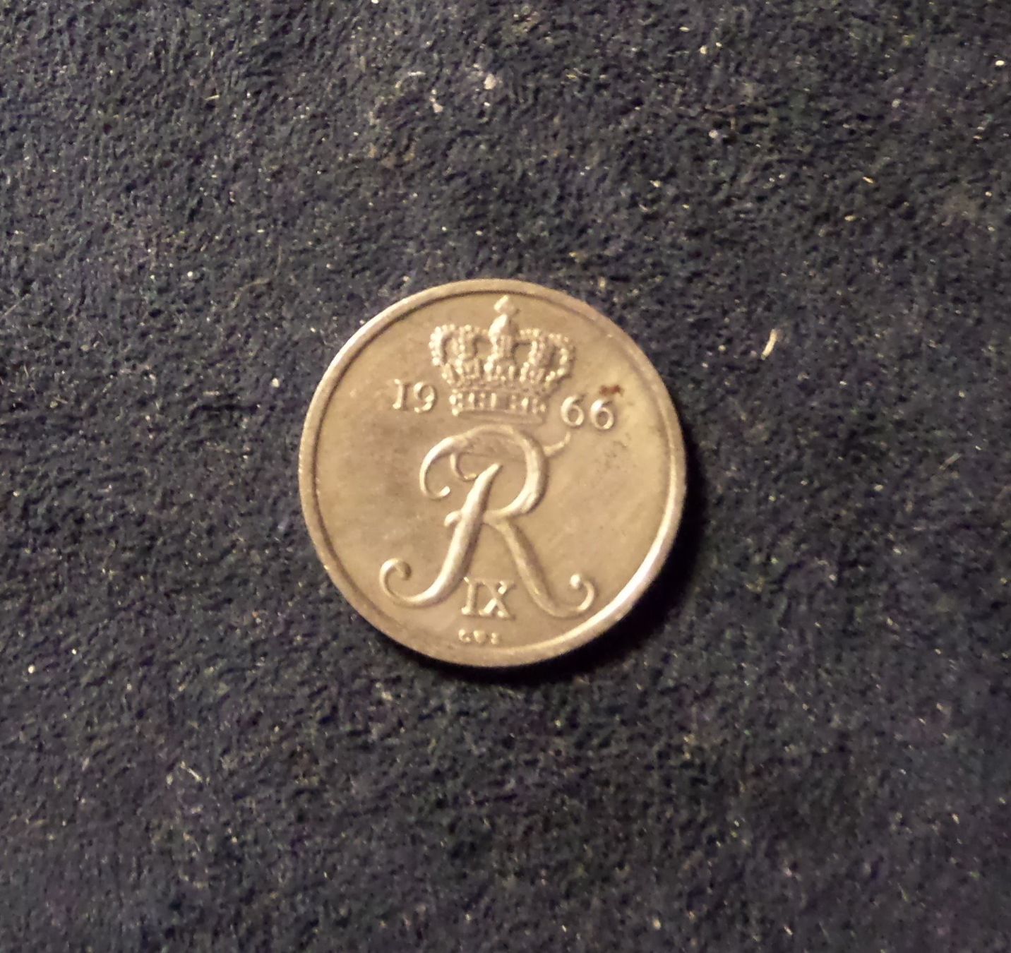 Tutti le monete: DANMARK 25 ORE 1966 – Usato da Nyon venduto da an54