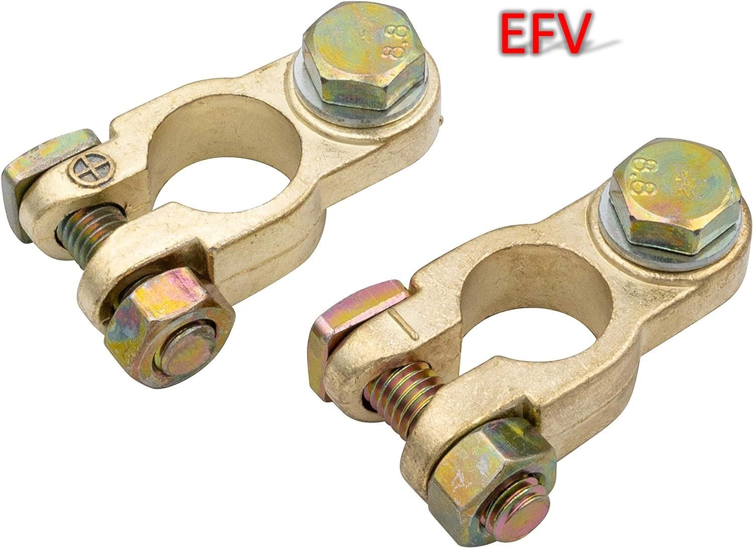 Caricatori & Batterie: Pol- Batterie Klemmen SET + und - 12VDC oder 24VDC usw. – Nuovo (secondo la descrizione) da Sulz LU venduto da Elektrofachverkauf 2