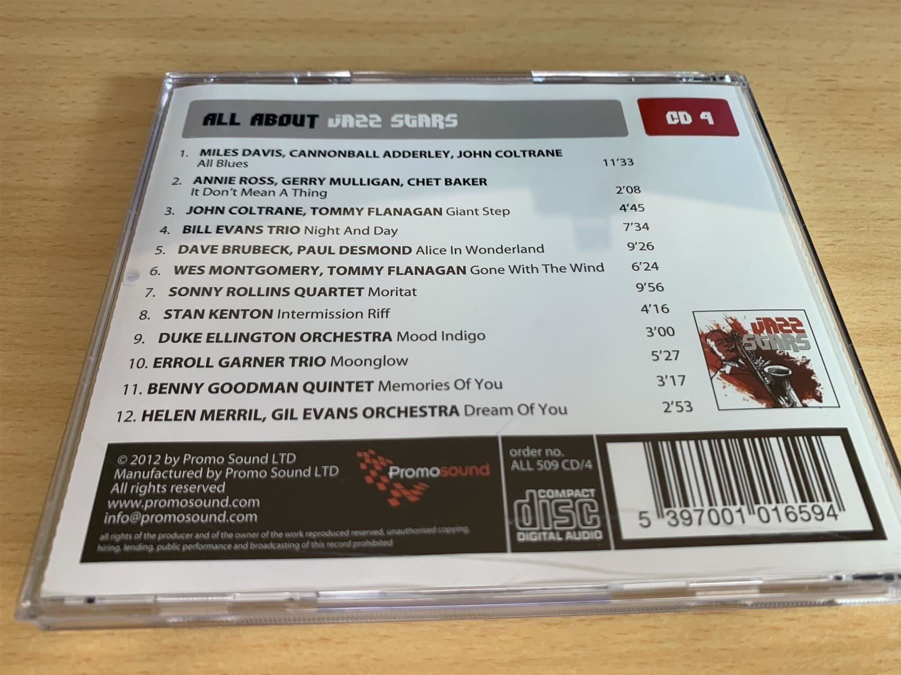 CD: All About Jazz Stars - 5 CD – Usato da Rikon im Tösstal venduto da Alpenmutz 4