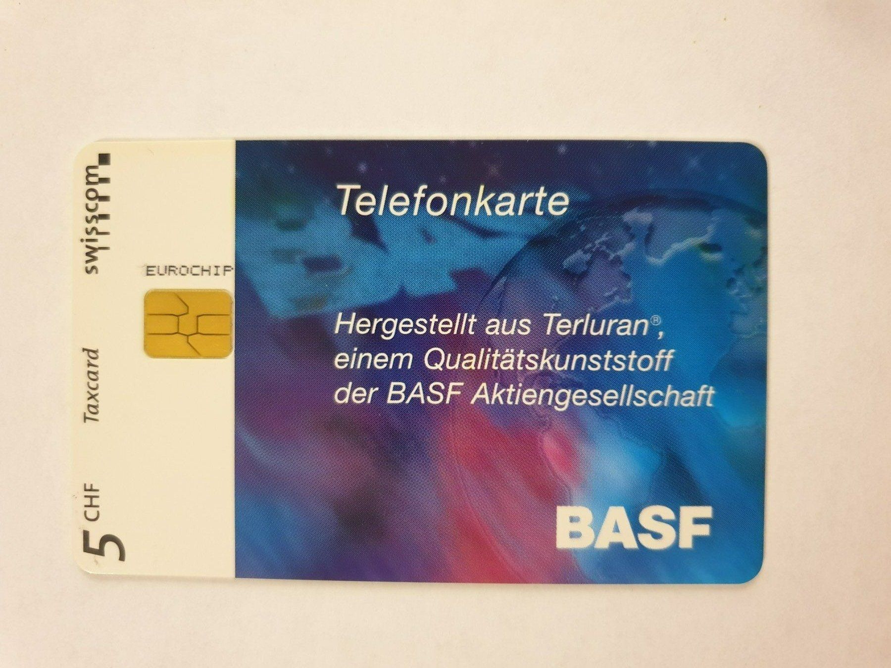 Telefon- & Taxkarten: BASF – Gebraucht aus Rain von chesz