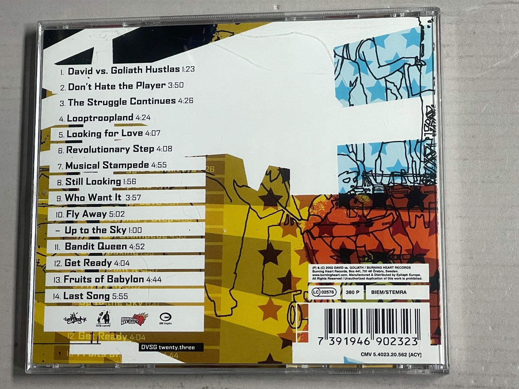 CD: Looptroop - The Struggle Continues - Conscious Rap - Top – Usato da Muri b. Bern venduto da AdidasCollector 1