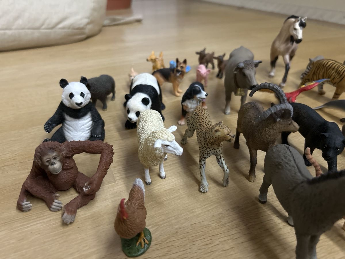 Schleich Figuren: 43-teilige Schleich-Tier Sammlung – Gebraucht aus St. Gallen von salsera85 4