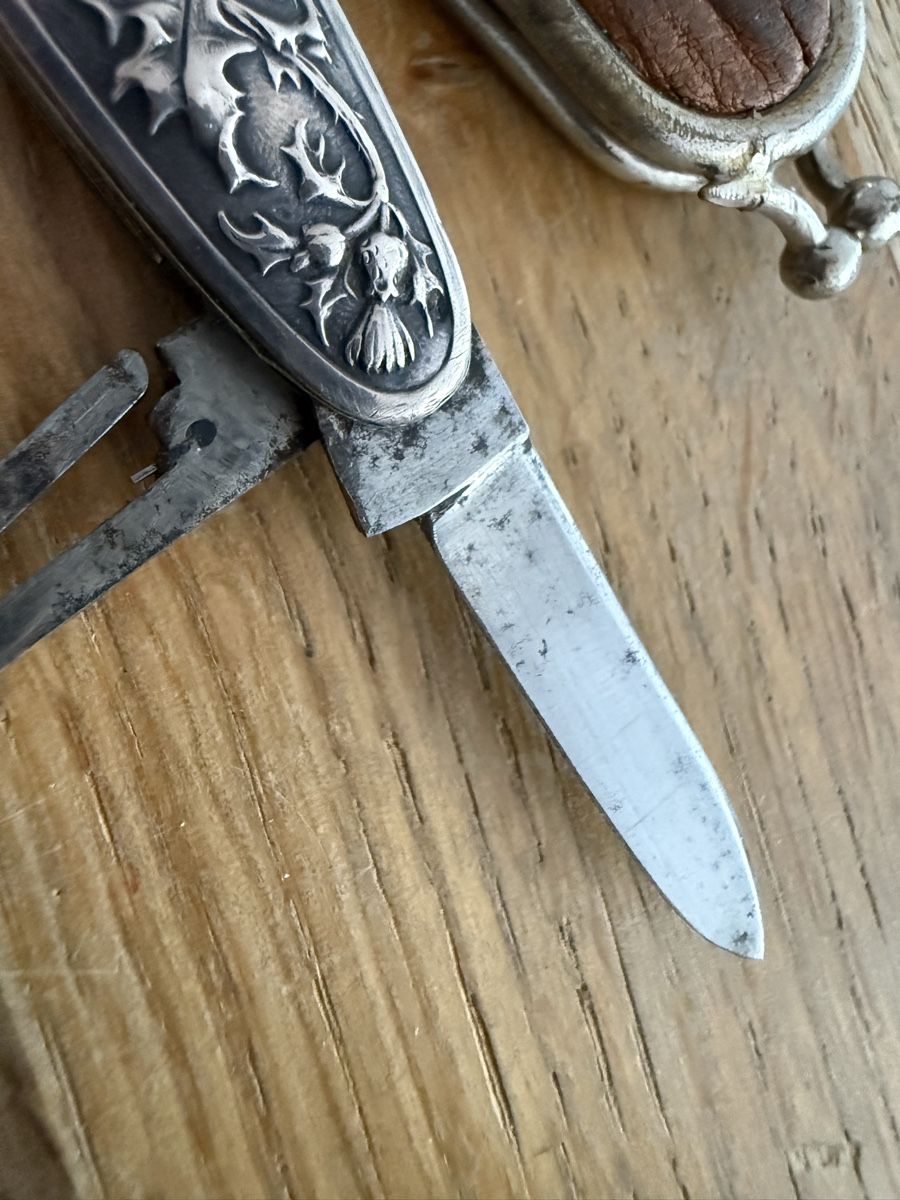 Taschenmesser: Antikes Taschenmesser Sackmesser mit Etui – Gebraucht aus Goldach von Messerguru 5