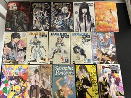 Manga Konvolut verschiedene Titel diverse Zustände