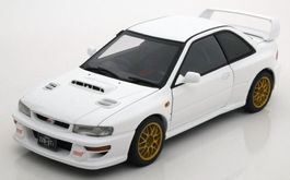 Subaru Impreza 22B Coupé STi 1998 RHD weiss / Felgen gold