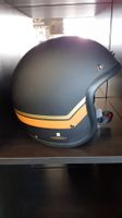 DMD Vintage Sunset Jethelm Schwarz matt S