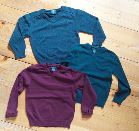 Paket Pullover aus Baumwolle Gr. 110