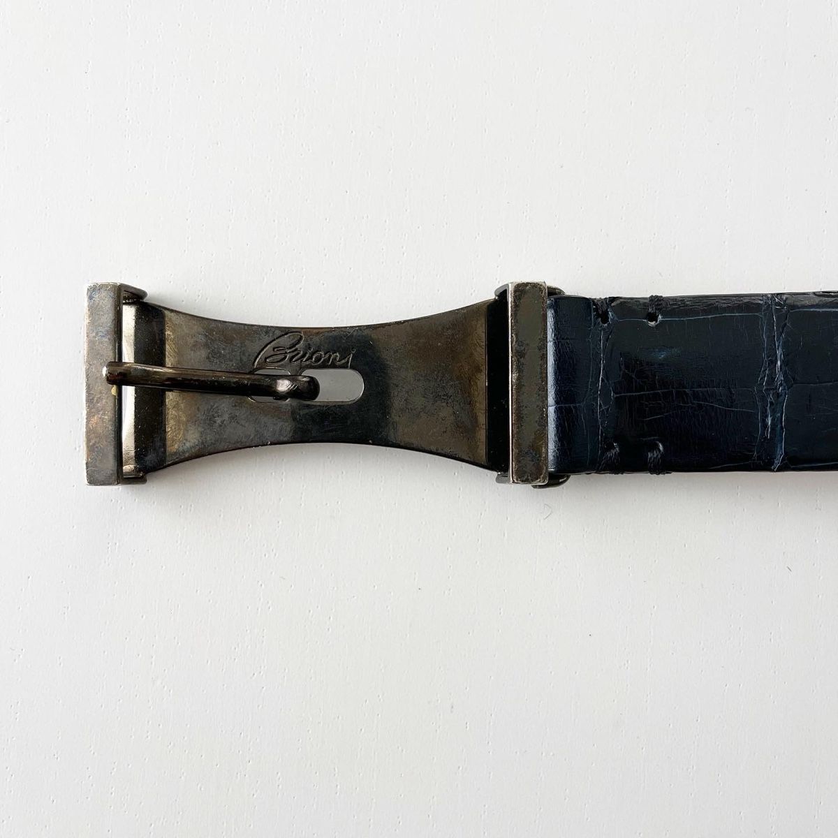 Brioni Cinture: BRIONI Crocodile Leather Belt – Nuovo (secondo la descrizione) da Emmen venduto da Avviivva_Com2023 3