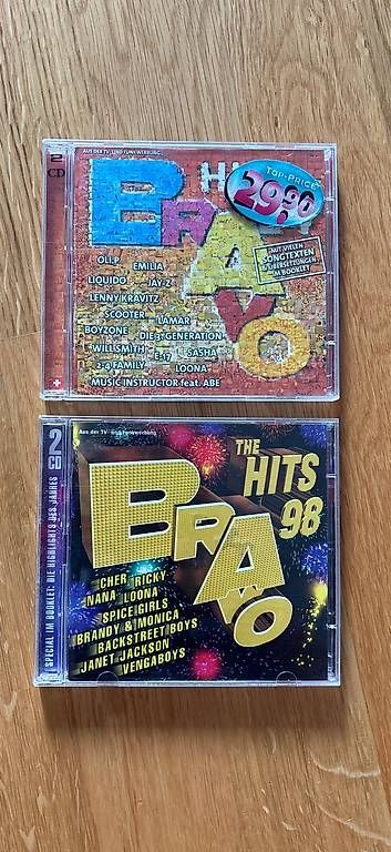 CD: Bravo Hits 98 + 99 – Usato da Winterthur venduto da ele_58r8