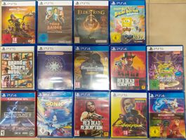 14 PS4- und PS5-Spiele als Paket – kaum gespielt