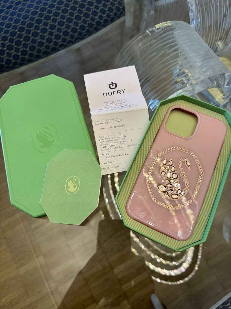 Swarovski Cover & Protezioni schermo: SWAROVSKI CASE IPhone 13 Pro Max – Usato da Steinhausen venduto da Mimirose114 2