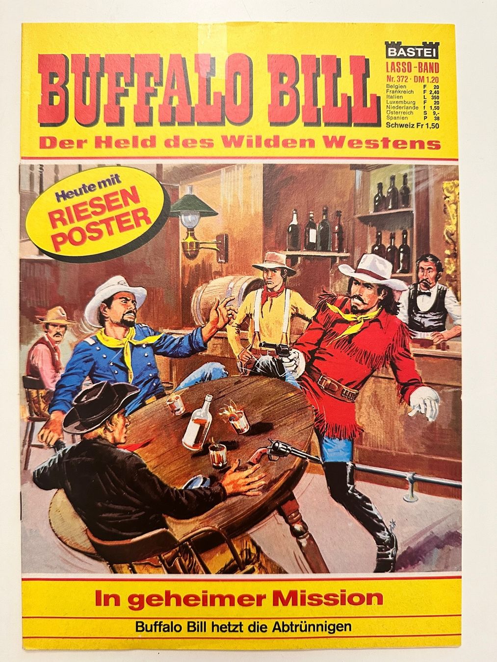 Fumetti: BUFFALO BILL LASSO BAND 372 ZUSTAND 3 oder höher – Usato da Münsingen venduto da Ganjam