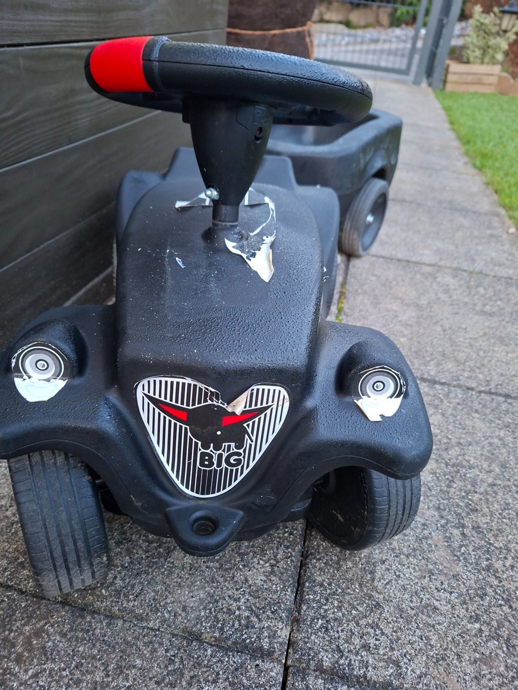 Big Fahrzeuge für Kinder: Bobbycar schwarz mit Anhänger – Gebraucht aus Wangen b. Olten von mar_2r55 1