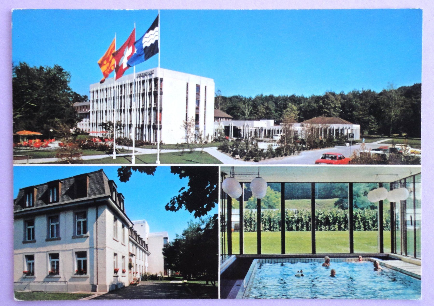 Cartoline postali: Solbadklinik Rheinfelden – Usato da Fétigny venduto da Billy2miny